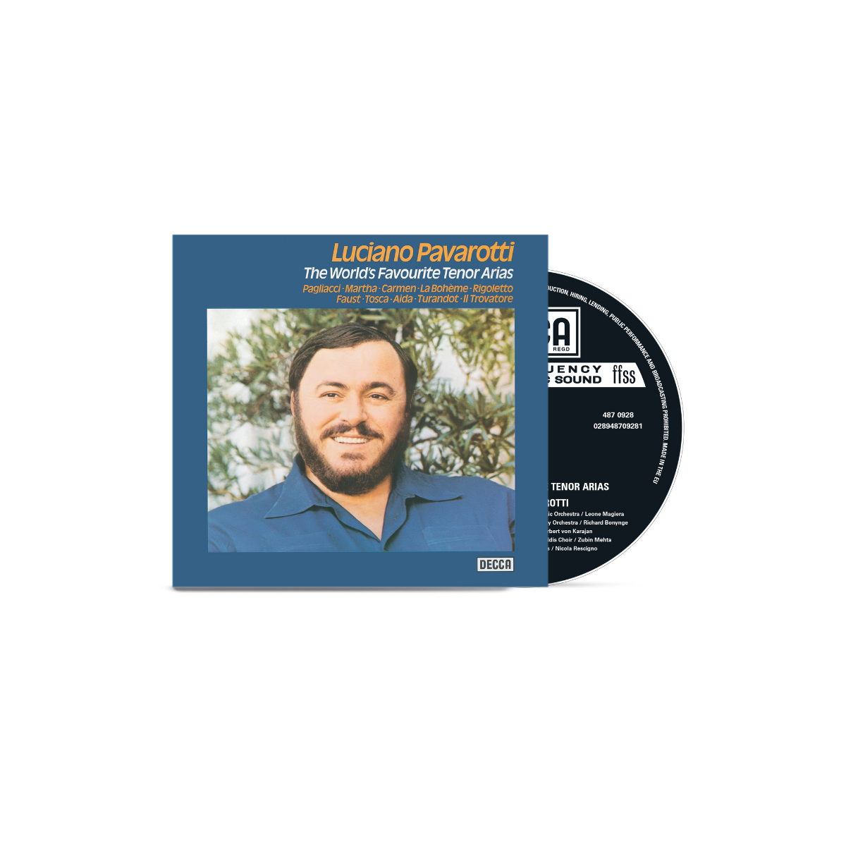Luciano Pavarotti - The World's Favourite Tenor Arias - CD