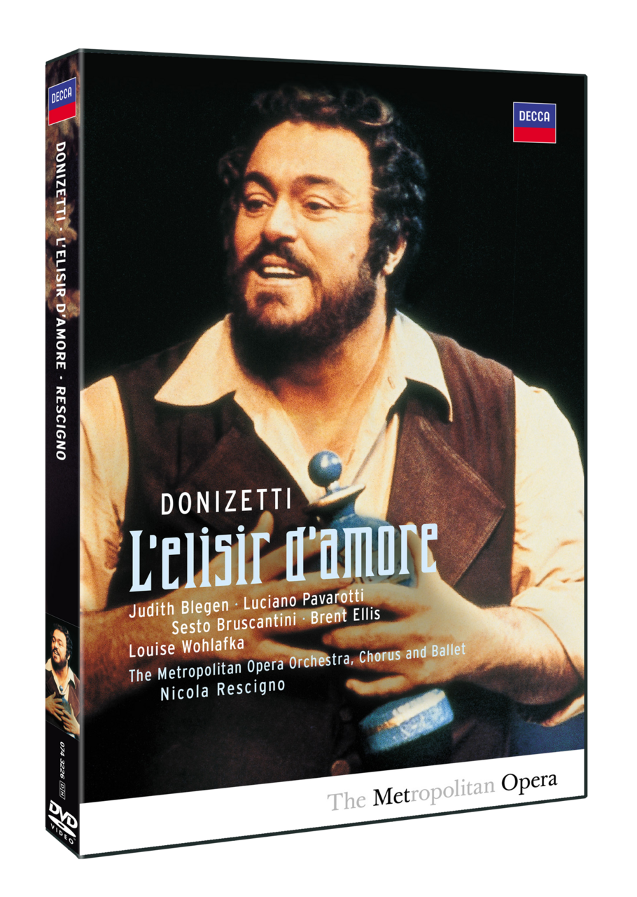 Luciano Pavarotti - Donizetti - L'Elisir d'amore: DVD